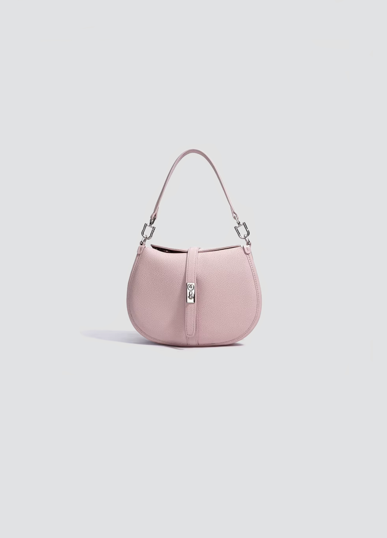 Glory Flap-Over Handbag In Pebbled Leather
