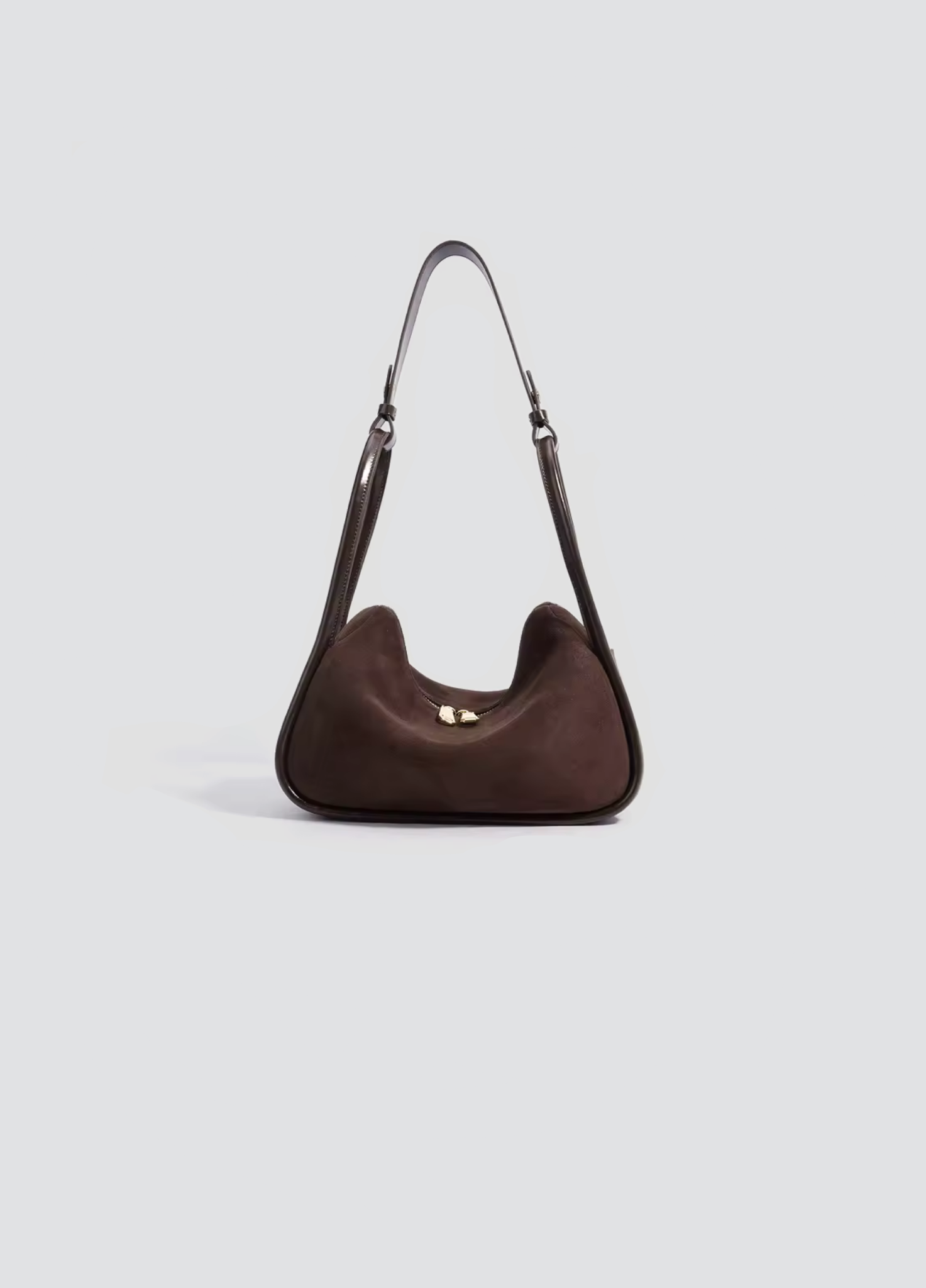 Glory Suede Handbag In Suede Leather