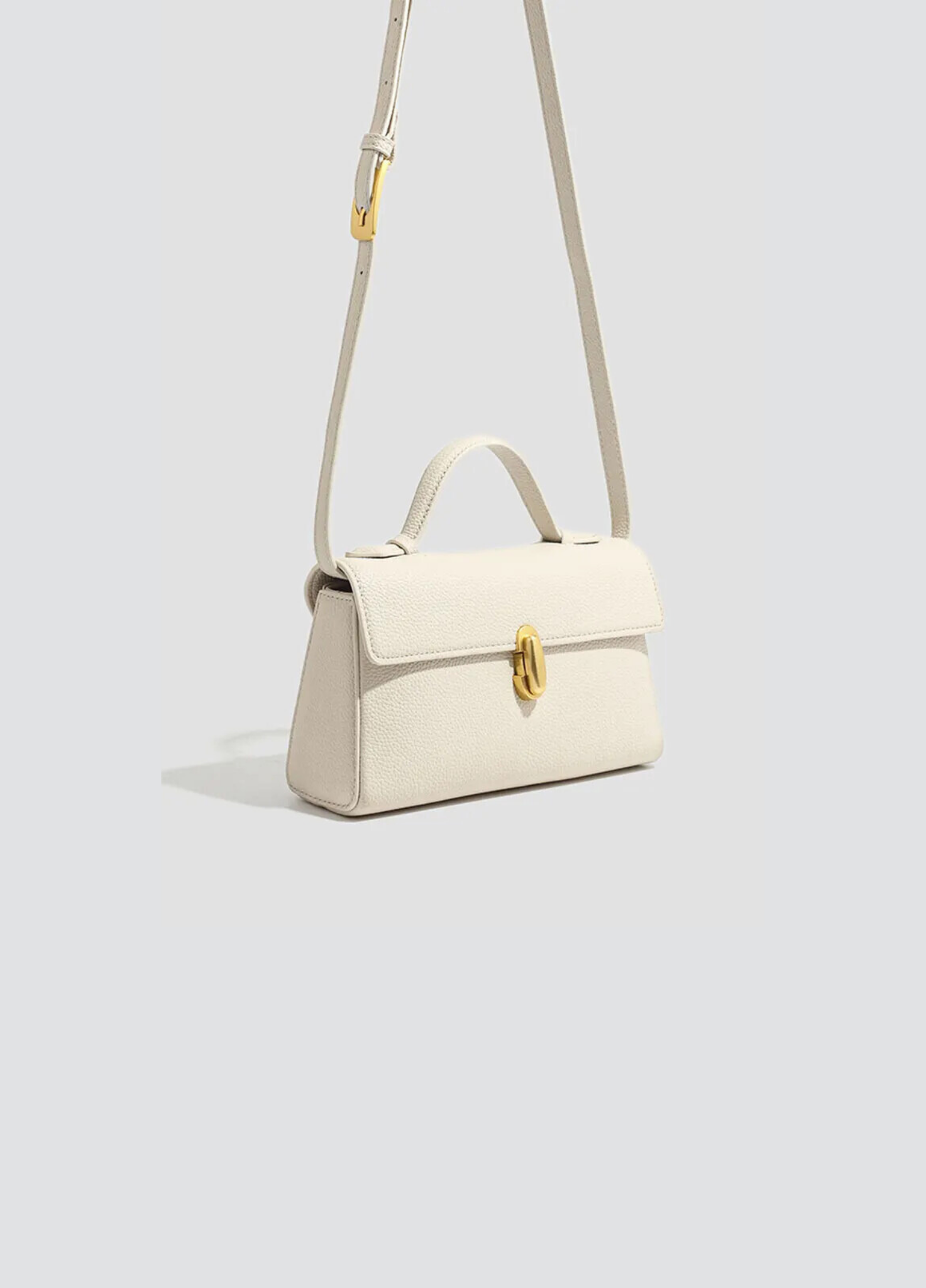 Glory Crossbody Handbag in Pebbled Leather